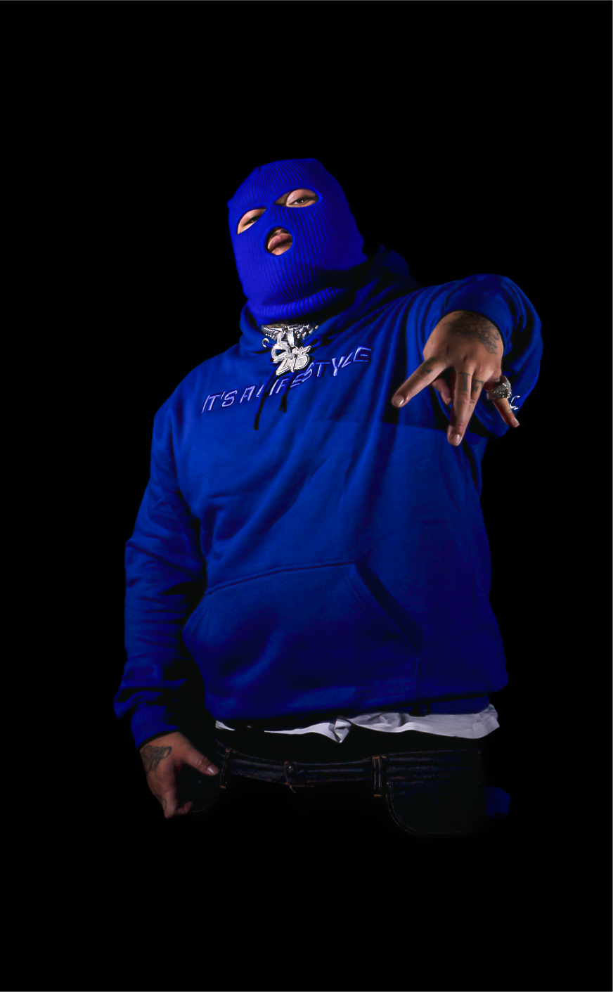 Backrocker Hood Royal Blue