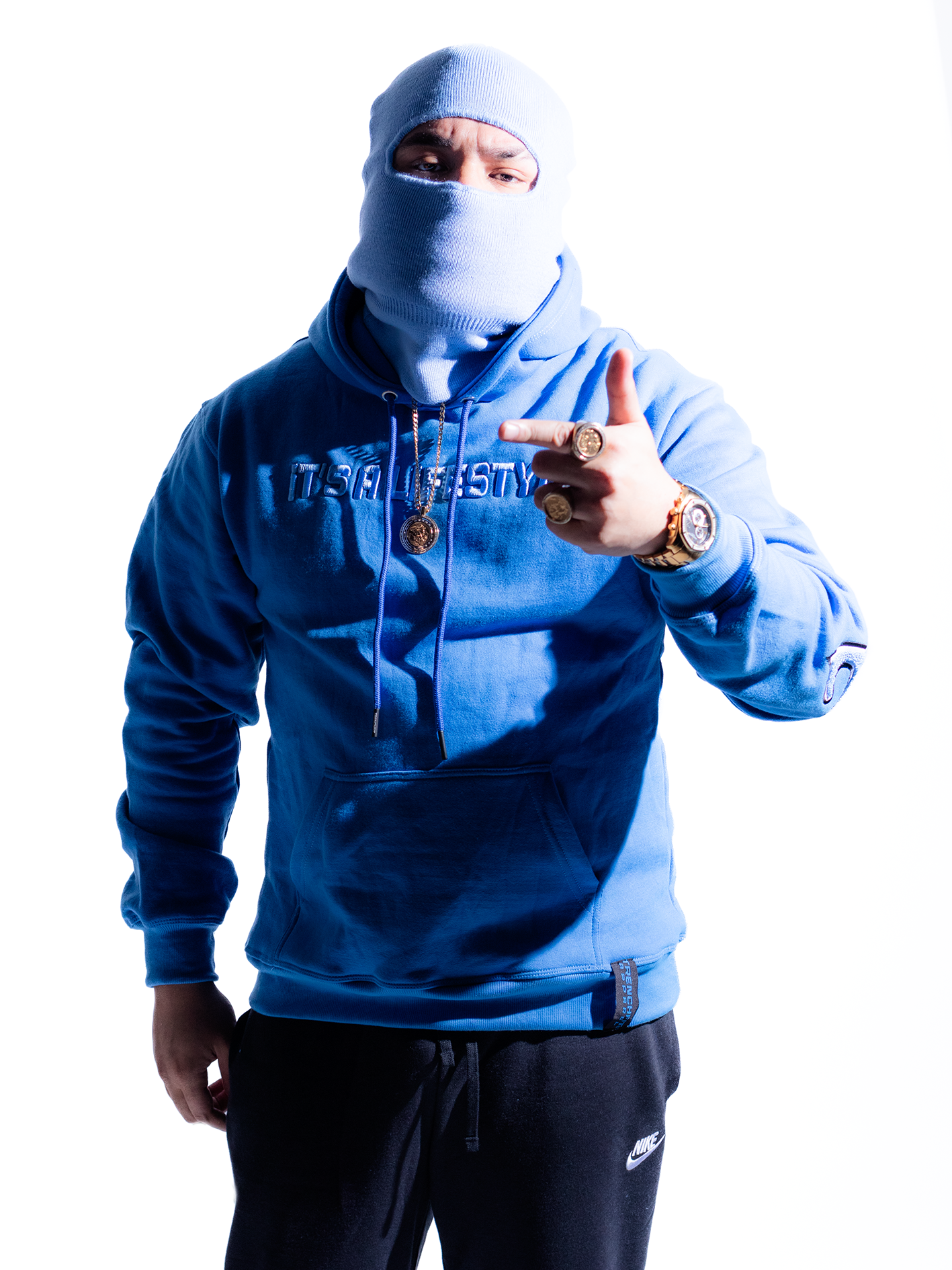 Backrocker Hood Baby Blue